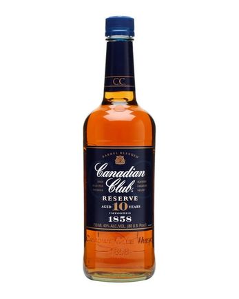 Canadian Club Reserve 10 jaar oud 75cl