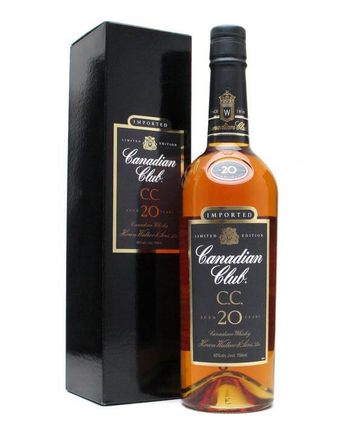 Canadian Club 20 jaar oud
