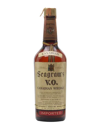 Seagram's VO 6 jaar oud Bottled 1960s