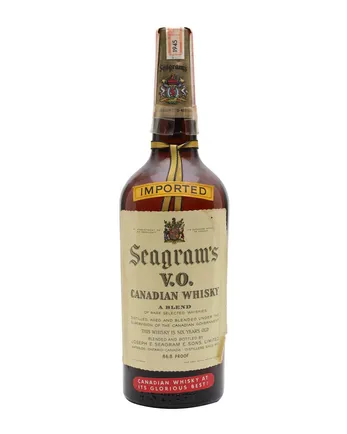 Seagram's VO 6 jaar oud Bottled 1940s