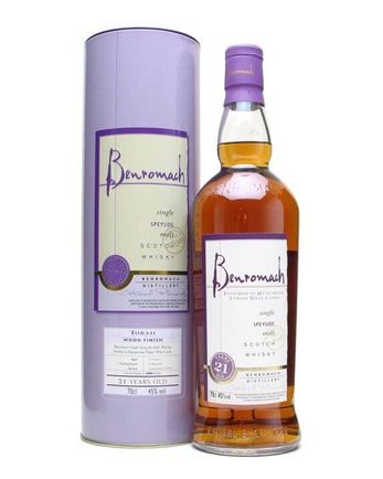 Benromach 21 jaar oud Tokaji Wood Finish