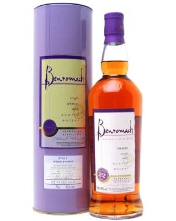 Benromach 22 jaar oud Port Pipe Finish