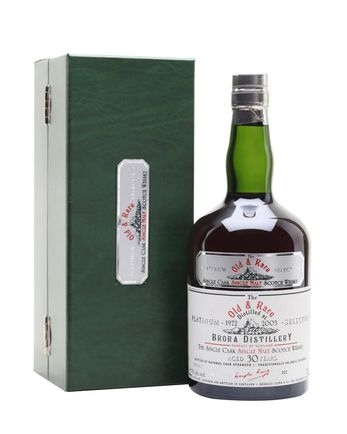 Brora 1972 30 jaar oud Douglas Laing Platinum Selection