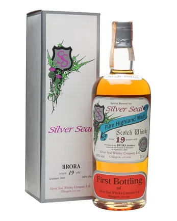 Brora 1982 19 jaar oud Silver Seal