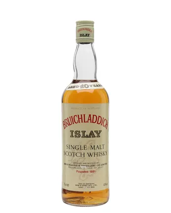 Bruichladdich 10 jaar oud Bottled 1980's