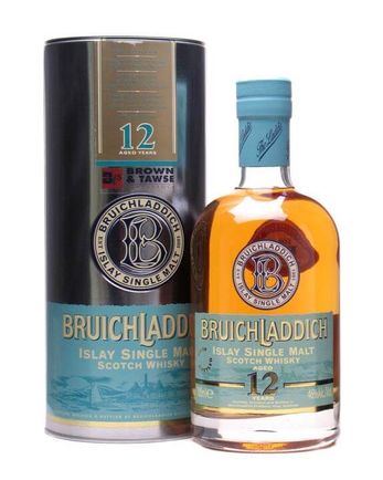 Bruichladdich 12 jaar oud Brown Tawse 125th Anniversary