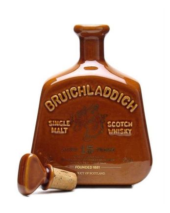 Bruichladdich 15 jaar oud Brown Ceramic Decanter