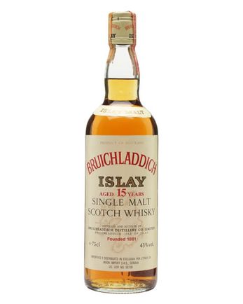 Bruichladdich 15 jaar oud Cask Strength Bottled 1980s