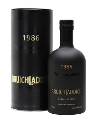 Bruichladdich 1986 20 jaar oud Blacker Still