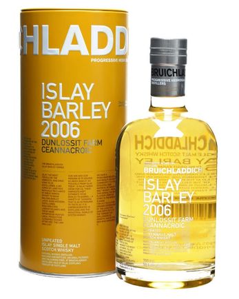 Bruichladdich 2006 Islay Barley 5 jaar oud Dunlossit