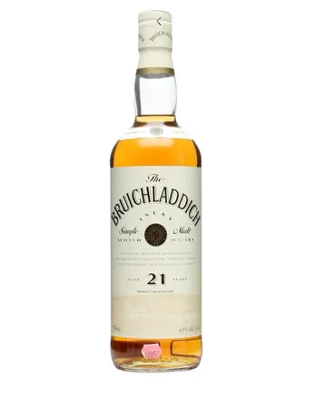 Bruichladdich 21 jaar oud Cream Label Bottled 1980s