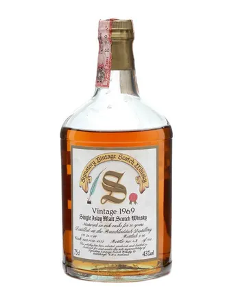 Bruichladdich 1969 20 jaar oud Casks #4928 4932 Signatory