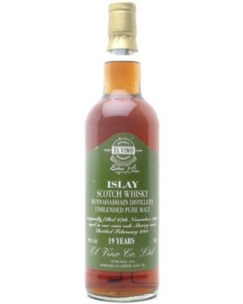 Bunnahabhain 1981 19 jaar oud Sherry Cask Independent Bottling