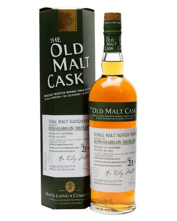 Bunnahabhain 1991 21 jaar oud Cask #9819 Old Malt Cask Hunter Laing