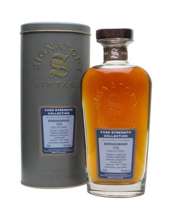 Bunnahabhain 1978 27 jaar oud Sherry Cask Signatory