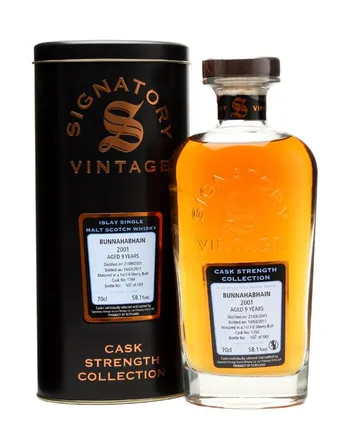Bunnahabhain 2001 9 jaar oud Cask #1764 Signatory