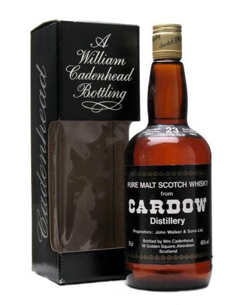 Cardow Cardhu 1962 23 jaar oud Cadenhead's