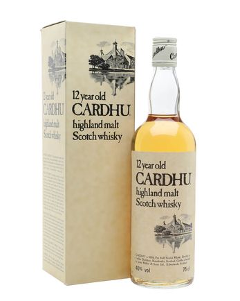 Cardhu 12 jaar oud 1970s Cream Label