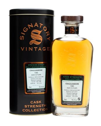 Cragganmore 1985 26 jaar oud Cask Strength Collection