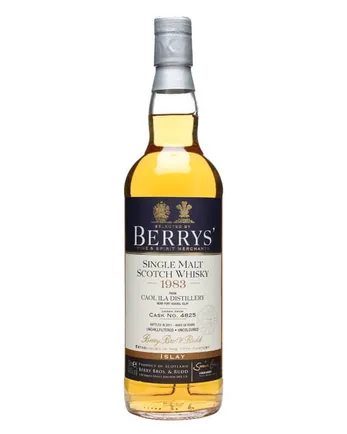 Caol Ila 1983 28 jaar oud Cask #4825 Berry Bros & Rudd