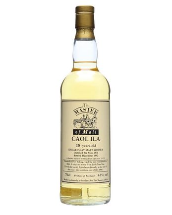 Caol Ila 1974 18 jaar oud The Master of Malt