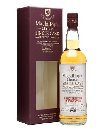 Caol Ila 1990 17 jaar oud Sherry Wood Mackillop's