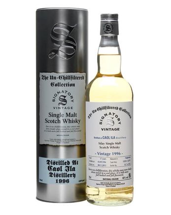 Caol Ila 1996 17 jaar oud Cask #12559+70 Signatory Un-Chillfiltered Collection