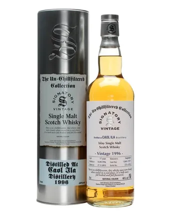 Caol Ila 1996 17 jaar oud Signatory Un-Chillfiltered Collection