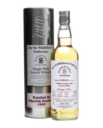 Clynelish 1992 17 jaar oud Un Chillfiltered Signatory Un-Chillfiltered Collection
