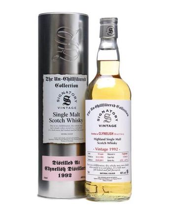 Clynelish 1992 18 jaar oud Un Chillfiltered Signatory