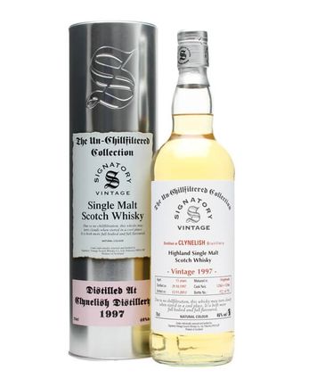 Clynelish 1997 15 jaar oud Cask #12365+6 Signatory Un-chillfiltered Collection
