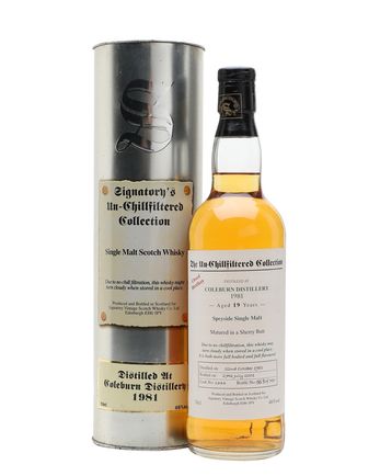 Coleburn 1981 19 jaar oud Signatory