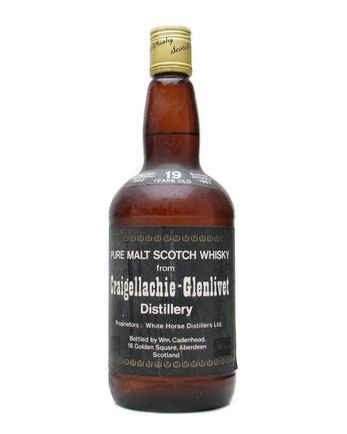 Craigellachie 1962 19 jaar oud Dumpy Bottle Cadenhead's