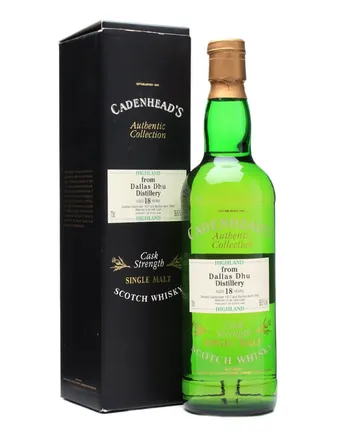 Dallas Dhu 1977 18 jaar oud Cadenhead's