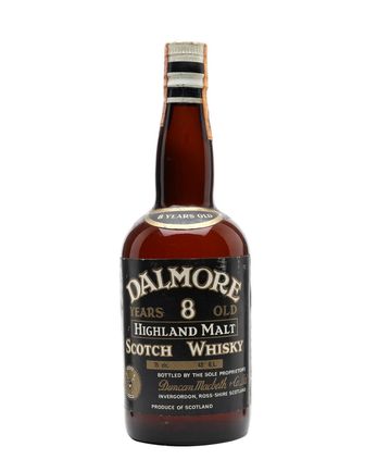 Dalmore 8 jaar oud Bottled 1970's