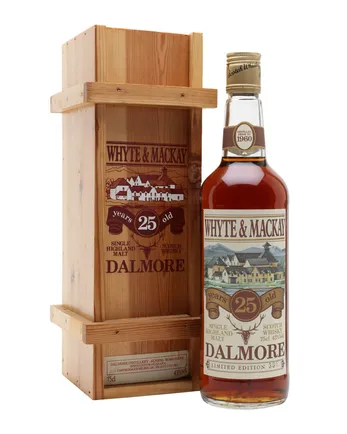 Dalmore 25 jaar oud Bottled 1980's