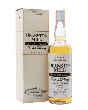 Deanston Mill 5 jaar oud Bottled 1980s