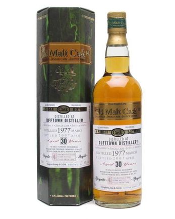 Dufftown 1977 30 jaar oud Cask 3516 Douglas Laing Old Malt Cask