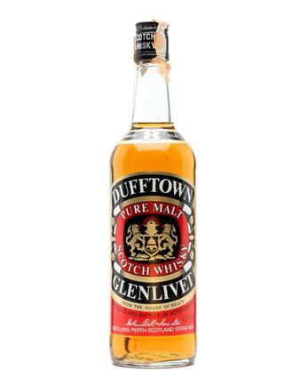 Dufftown Glenlivet 8 jaar oud Bottled 1980's 75cl