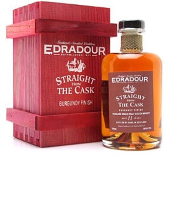 Edradour 10 jaar oud Burgundy Finish