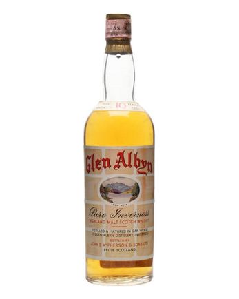 Glen Albyn 10 jaar oud Bottled 1970's