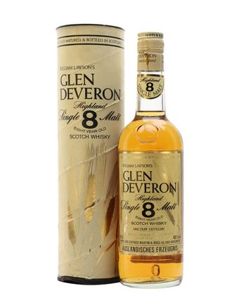 Glen Deveron 8 jaar oud Bottled 1980's