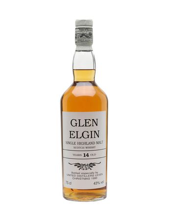 Glen Elgin 14 jaar oud UD Christmas 1990