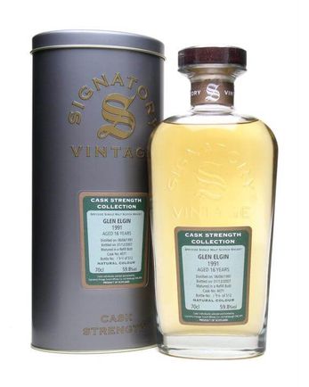 Glen Elgin 1991 16 jaar oud Signatory Cask Strength Collection