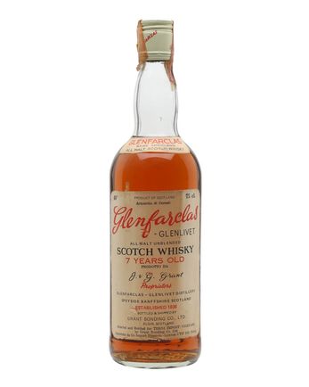 Glenfarclas Glenlivet 7 jaar oud Bottled 1970s