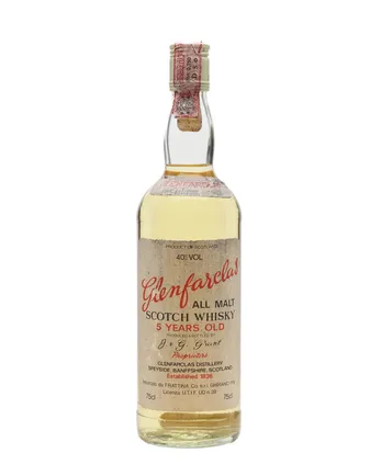 Glenfarclas 1976 5 jaar oud Tall Bottled 1980s
