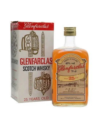 Glenfarclas 25 jaar oud Bottled 1980's