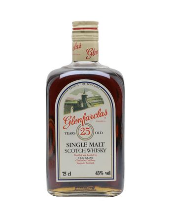 Glenfarclas Glenlivet 25 jaar oud Bottled 1970s