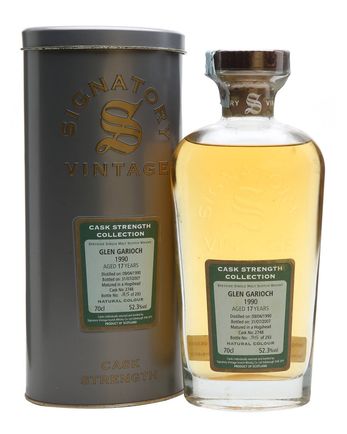 Glen Garioch 1990 17 jaar oud Signatory Cask Strength Collection