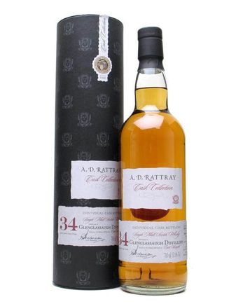 Glenglassaugh 1973 34 jaar oud Bourbon Cask Dewar Rattray Cask Collection